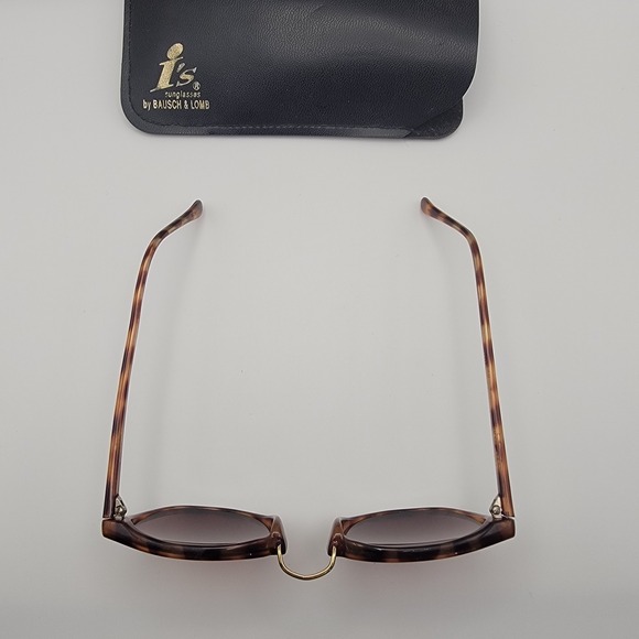 Bausch & Lomb Tortoiseshell Sunglasses Frames Only Womens W1549 w Case‎ - Picture 9 of 14